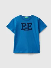 Benetton majica za dečake sa logom, 100% pamuk 