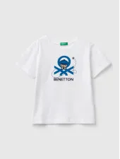 Benetton majica sa printom za dečake, 100% bio pamuk 