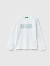 Benetton majica za devojčice sa gliter printom 