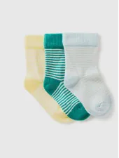 Benetton èarape za bebe, 3 komada 