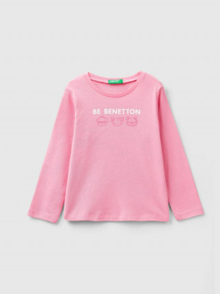 Benetton majica za devojèice sa gliter printom 