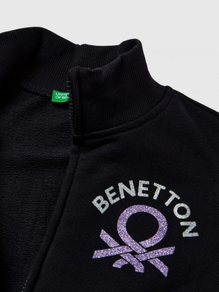 Benetton duks za devojčice sa gliter printom 