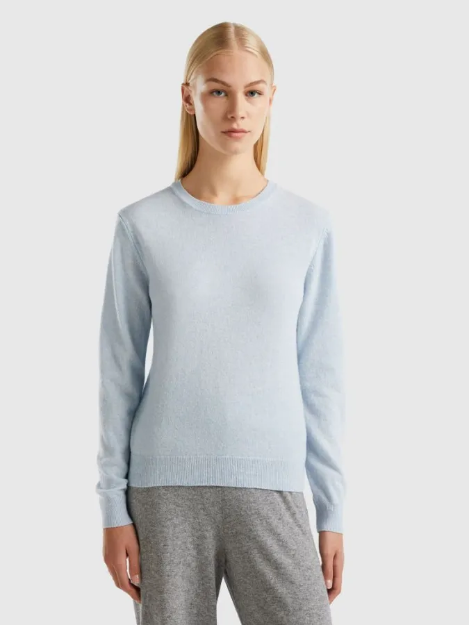 Benetton ženski džemper 100% čista runska vuna 