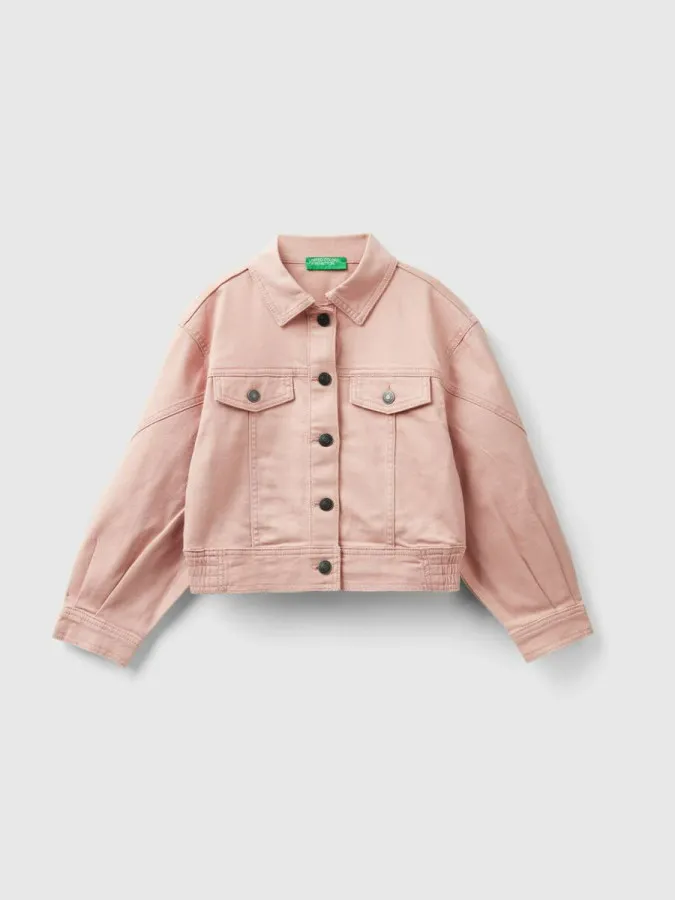 Benetton jakna od teksasa u boji za devojèice 