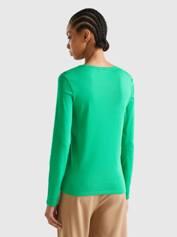 Benetton ženska majica, čist pamuk 