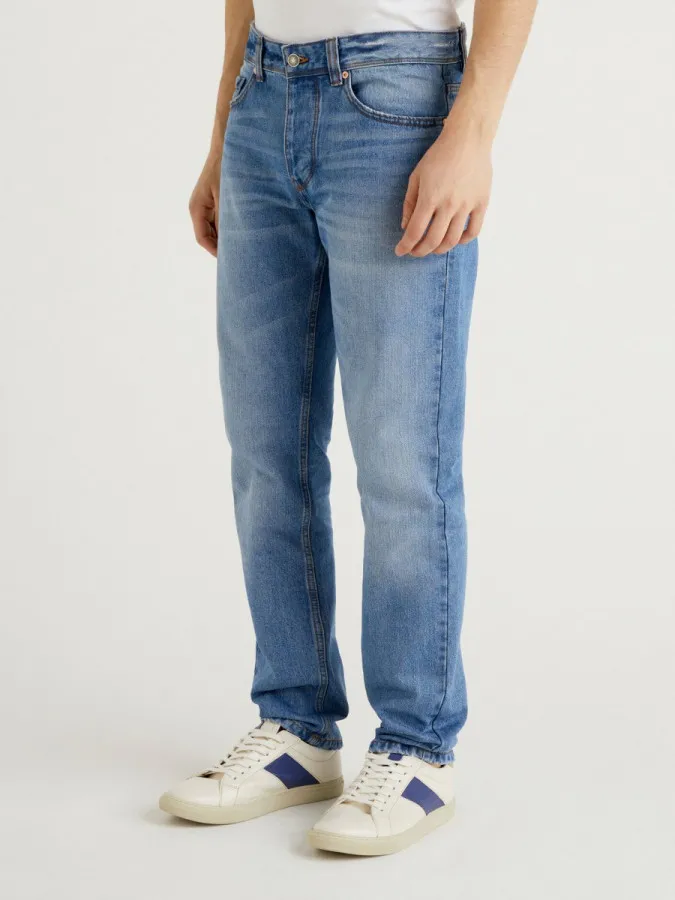 Benetton muški džins straight leg 100% pamuk 