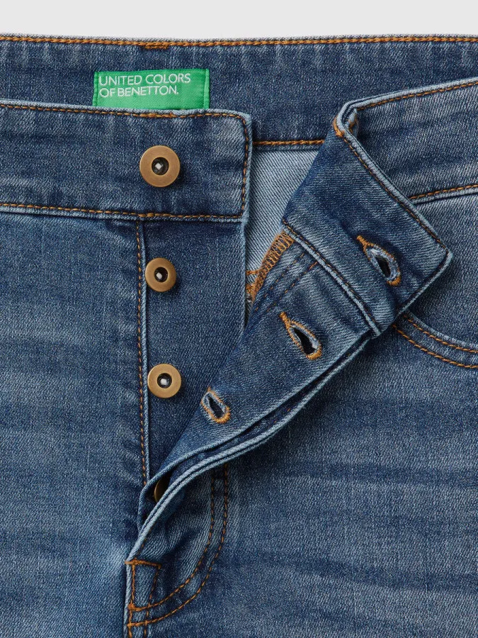 Benetton muški džins slim fit 5 džepova 