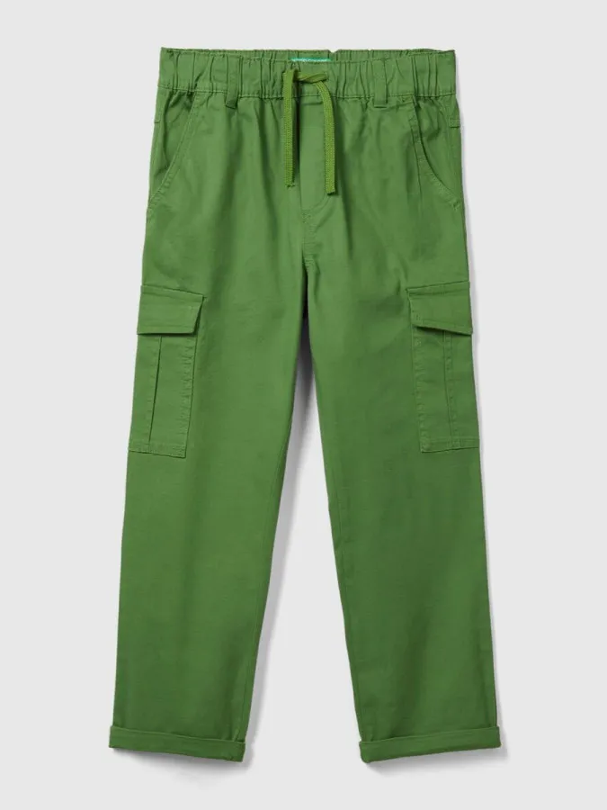 Benetton cargo pantalone za dečake straight 