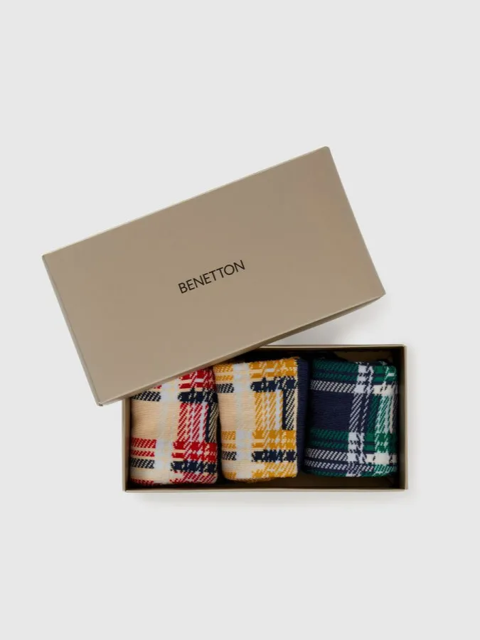 Benetton čarape u kutiji, set od 3 