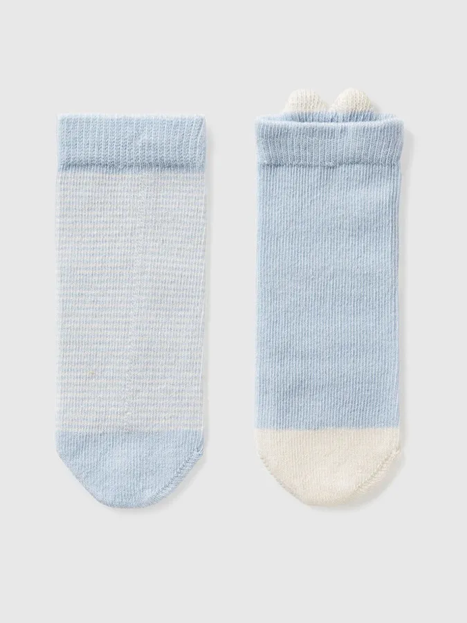 Benetton čarape za bebe, 2 para 