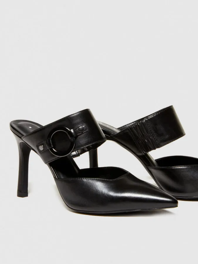 Sisley ženske kožne sandale 