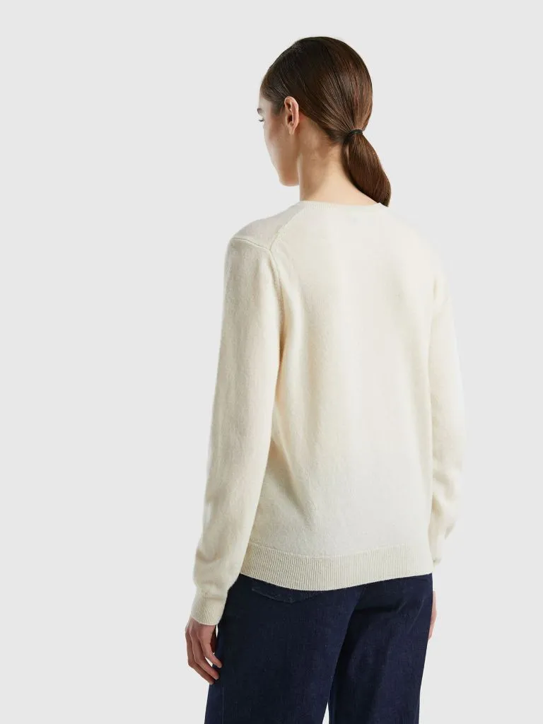 Benertton ženski džemper 100% čista runska vuna 