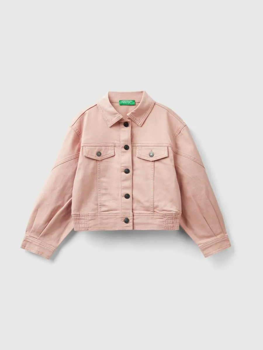 Benetton jakna od teksasa u boji za devojèice 