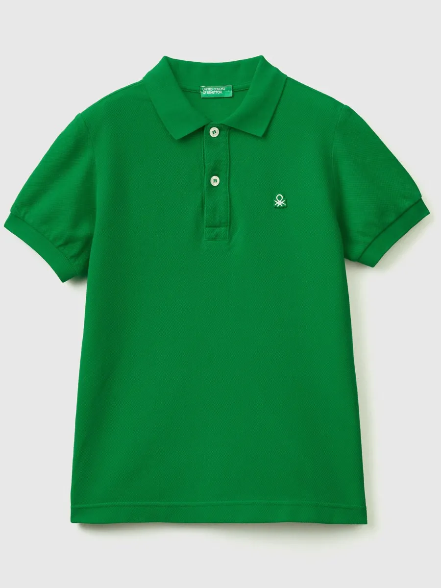 Benetton polo majica slim fit za dečake, 100% pamuk 