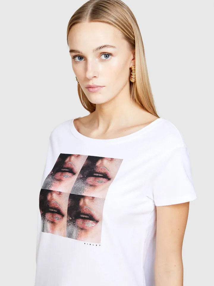 Sisley ženska majica sa štampom 