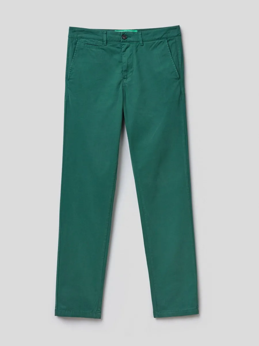 Benetton muške pantalone chino slim fit 