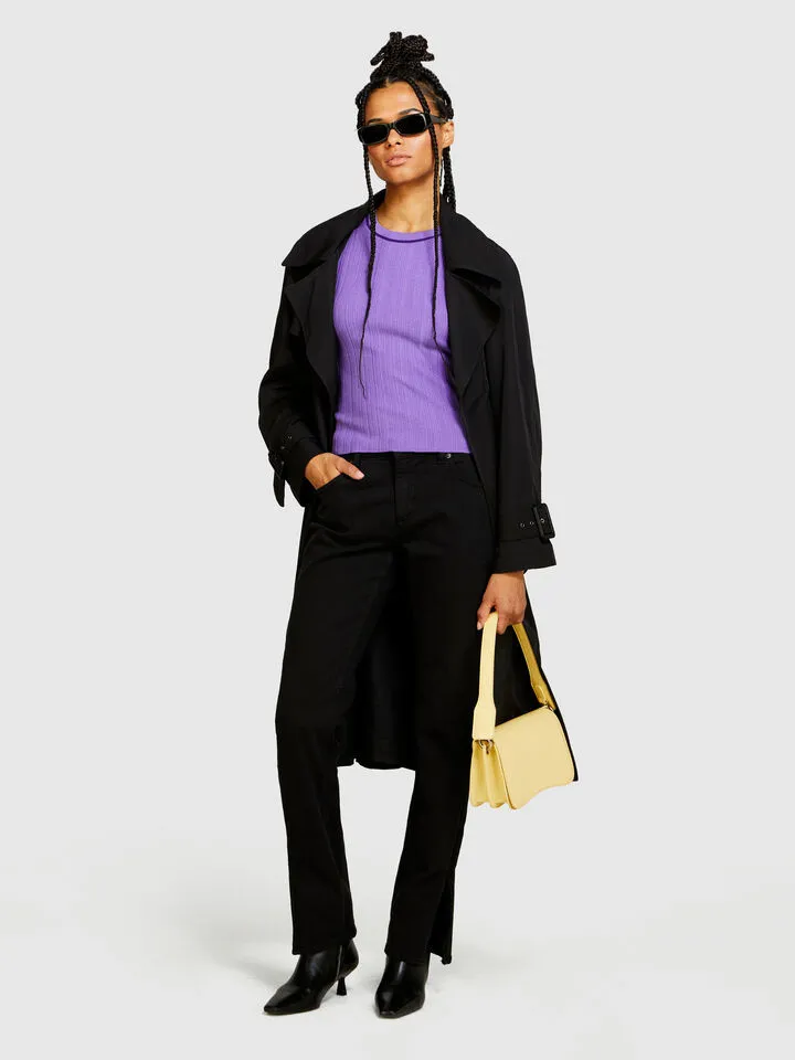 Sisley ženski džins u boji, sa prorezima, slim fit 